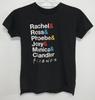 Friends Short Sleeve T-Shirt Women's Extra Large Black