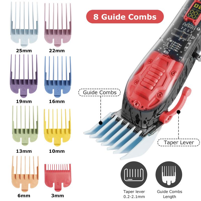 Elektrischer Haarschneider und Universalrasierer für Barbiere und den Heimgebrauch