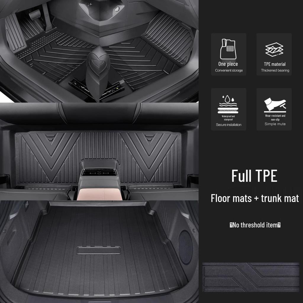 Geely Galaxy A7 Full Coverage TPE Floor Mats - Car Interior Accessories