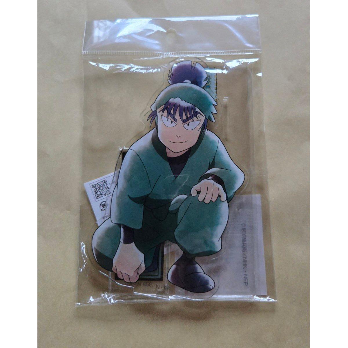 Used Rusaburo Shokumitsu A little big acrylic stand Rantaro Nintama Nintama Shoten