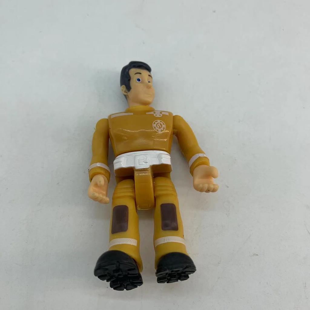 1Pcs Fireman Sam Character Colletion Model Figures Cartoon Joint Movable Firewoman Male Female Action Figuras Playthings Designed for Children