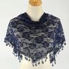 Any Occasion Scarf Fashionable Neckerchief Hollow Rose Scarf Lace Scarf
