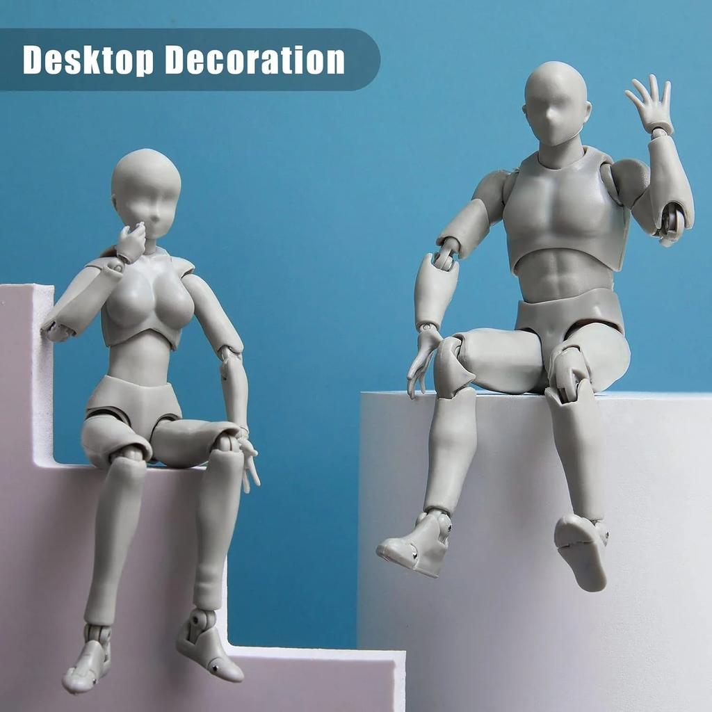 Bewegliche Gelenke SH Figuarts Mannequin Body Kun Actionfiguren Modell zum Zeichnen Malen Verschiedene Gesten Modellständer