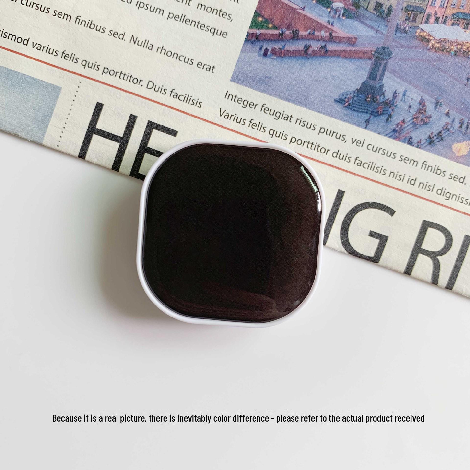 

Поворотний квадратний тримач для мобільного телефону: Складний, одноколірний, багатофункціональний із логотипом DIY N02 деревне вугілля/сірий колір