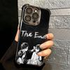 A-Attack On T-Titan Mikasa Plating Phone Case For Iphone 16 17 Pro Max Air 16E 14 15 Plus 12 13 Mini Anti-Fall Airabag Cover
