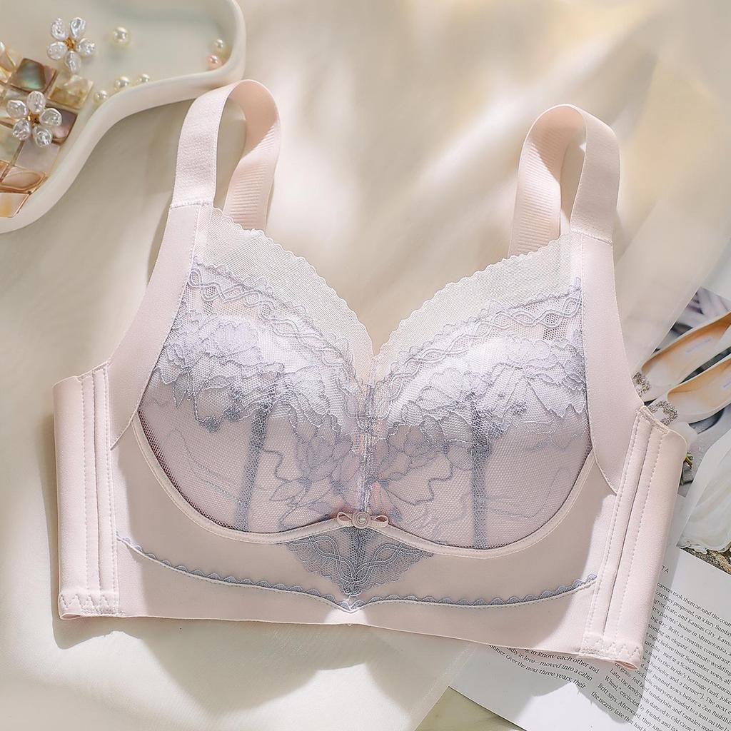 Lace Push-Up Bra for Women - Sexy, Comfortable, High Side Coverage, Adjustable Massage Fit