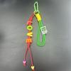 Dopamine Rope Pendant: Colorful Handmade Keychain & Phone Lanyard