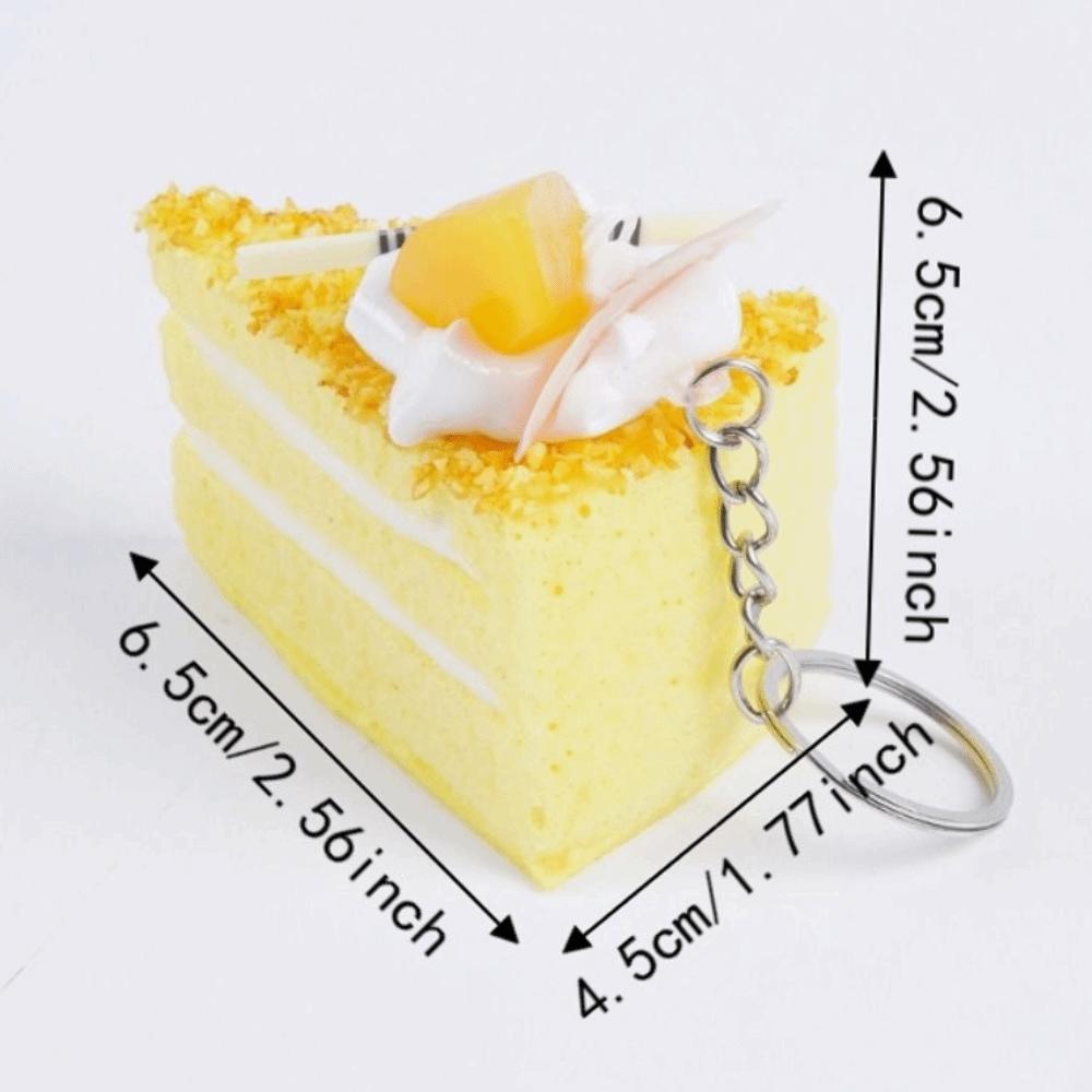 Super Soft Fruit Cake Squeezed Toy Creative Slow Rebound Fidget Toy  Home Decoration