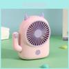 Neuer Eingang Süßer Katzen-Mini-Ventilator Mit Starker Windkraft Für Büro/Zuhause