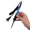 Blue Electric Soldering Iron - Temperature-Controlled, 220V EU & 110V US Specifications, Model E18