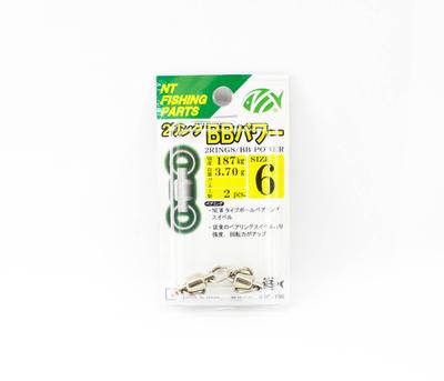 NT Power Swivel BB Kugellager mit 2 Ringen Größe 6 (5161)