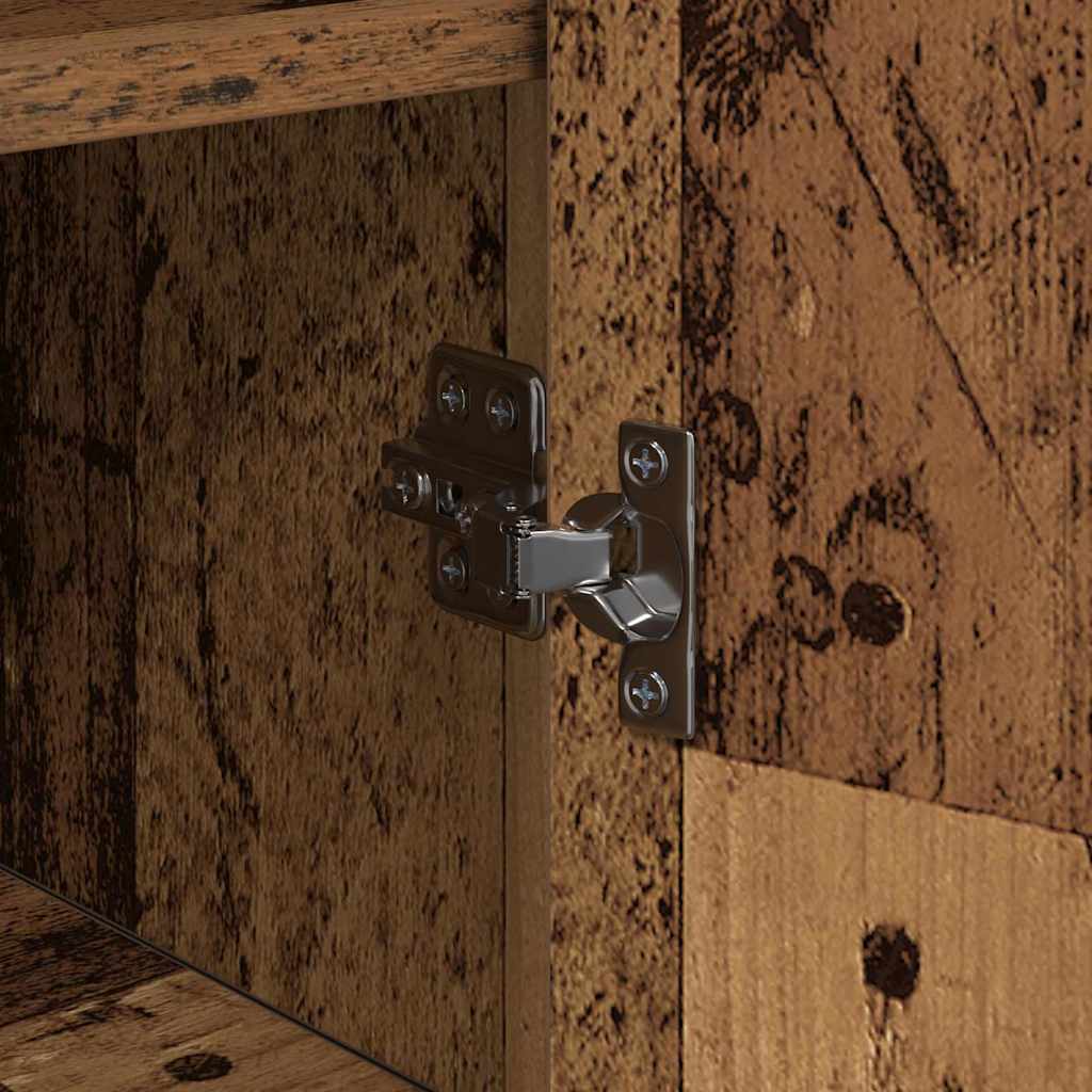 Sideboard Reclaimed Wood 35.5 x 35 x 76 cm