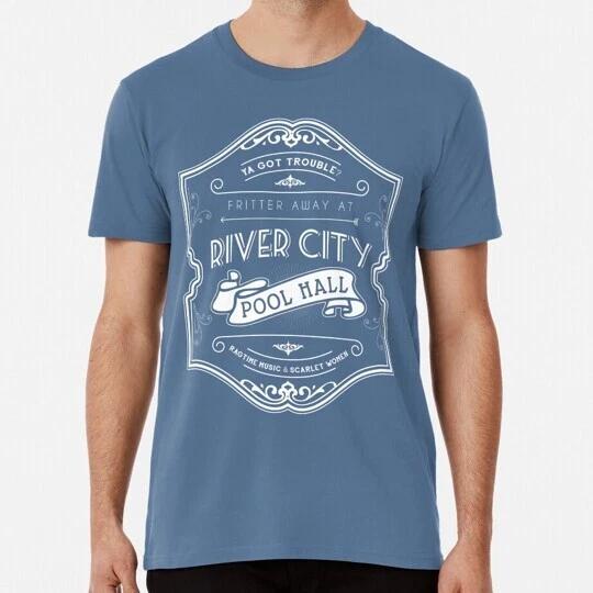 River City Pool Hall The Music Man Size S to 5XL Made in the USA T-Shirt XXXL