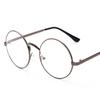 Cosplay Anime Frame Round Metal Flat Retro Art Glasses Adult Children Gift Clothing Props Men Women Dress Up  De Grau