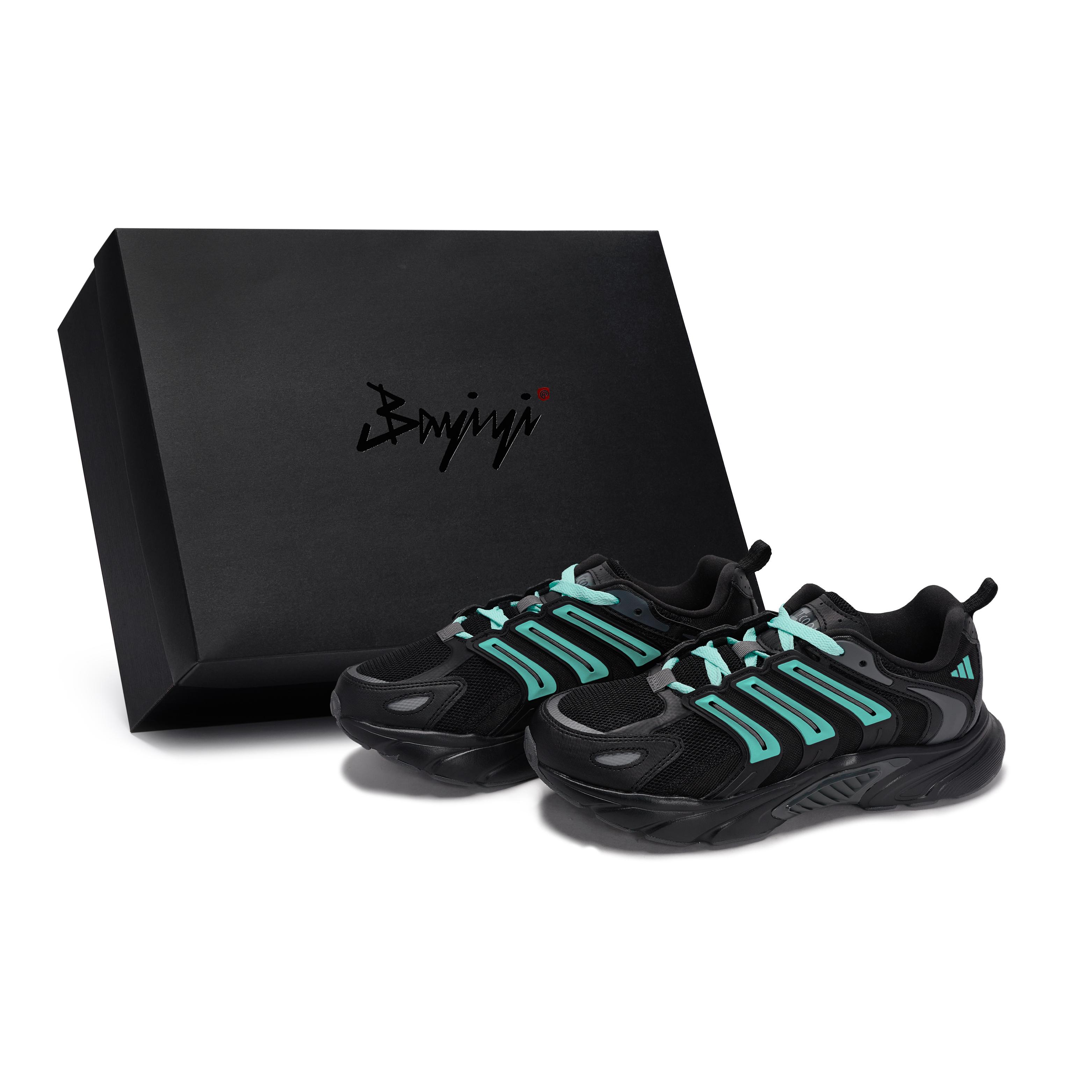 

Adidas CLIMACOOL BOUNCE Slip Resistant Abrasion Resistant Low top Running Shoes Unisex Black Tiffany IF6730(Team80-S-BOX) 36