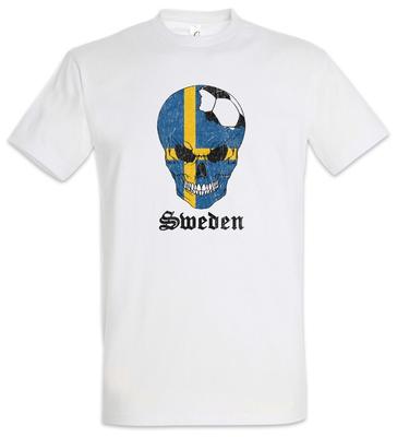 Sweden Football Comet Men's T-Shirt Sweden Swedish Flag Swedish
