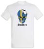 Sweden Football Comet Men's T-Shirt Sweden Swedish Flag Swedish