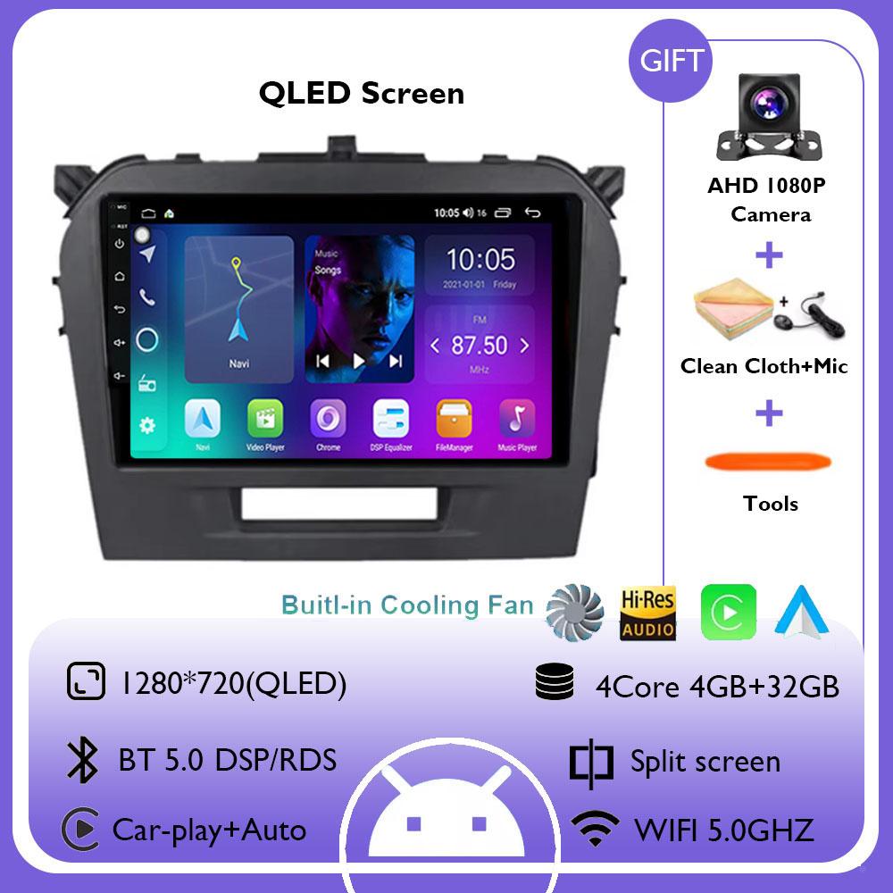 

Android 14 для Suzuki Vitara 2017 - 2020 Мультимедиа Навигация DVD без 2DIN GPS HDR QLED Плеер Автомобильная Стереосистема Carplay Радио Экран