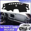 Fit for Mazda 3 BM BN Axela 2013 2014 2015-2018 Car DashMat Sunshade Dashmat Dashboard Cover Pad Protective Carpet Accessories