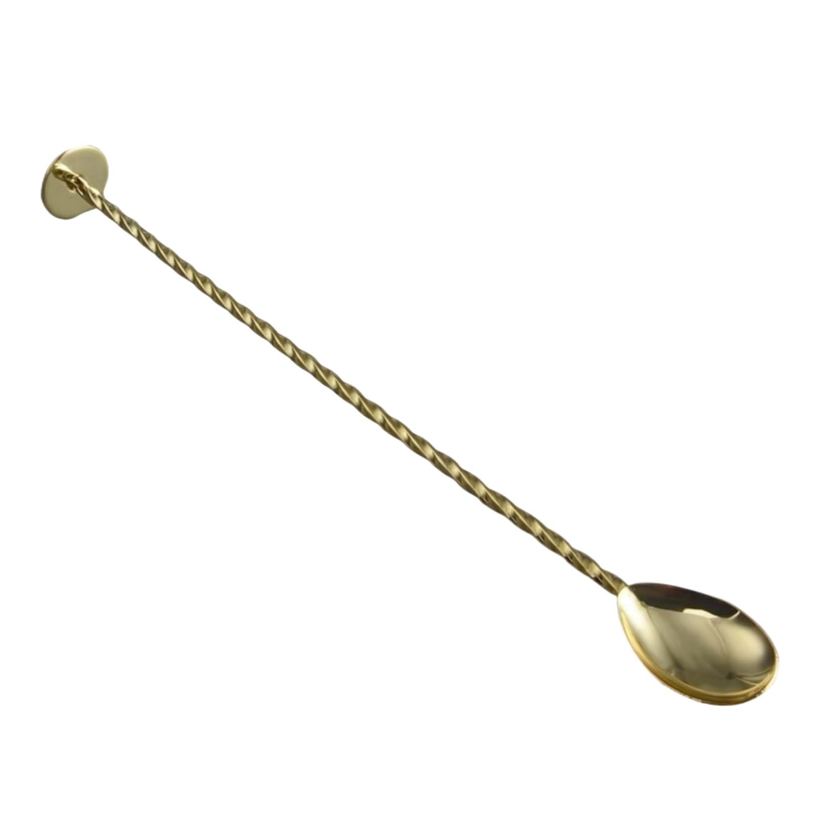 Home Stainless Steel Creative Double Headed Mixing Spoon золотой