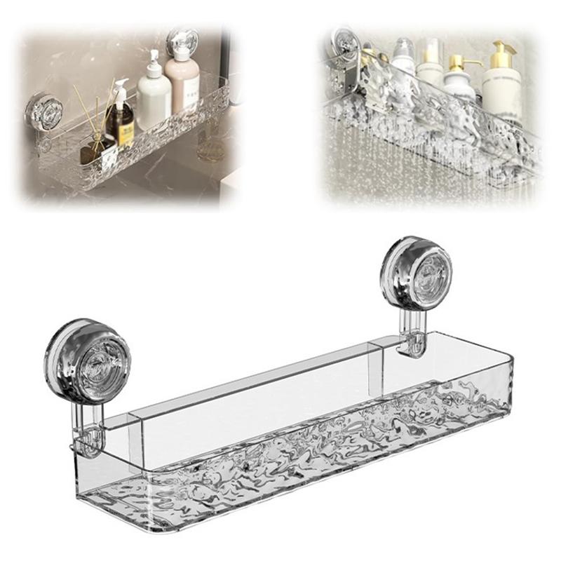 

Присоска для душевой комнаты Полка-корзина для хранения в ванной комнате Домашний органайзер для хранения Полка Декоративная Легкая установка