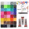 40-Grids Large Capacity 3mm Flat-Bottom DIY Resin Nail Drill for Jewelry Ornaments