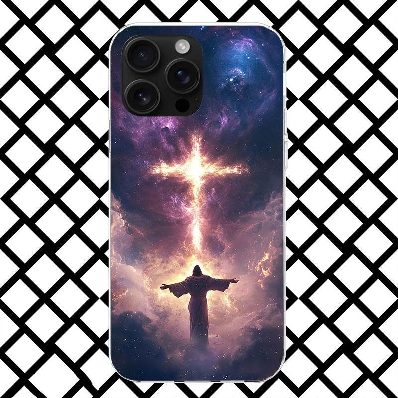 Jesus Bible Phone Case for iPhone 17 Air 16 16E 15 14 Plus 13 Mini 12 11 Pro Max 7 8 + SE 2020 Soft Cover Fundas 17 Air 16 16E 1