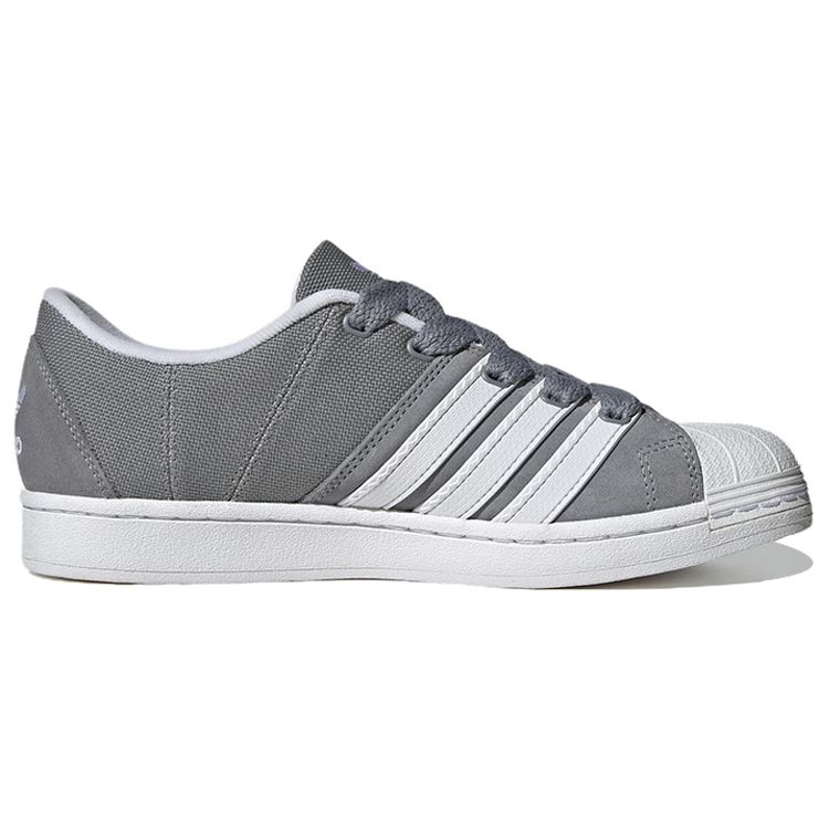 Adidas Tenisi Superstar Supermodified Gri Alb Unisex Cloud-White H03740