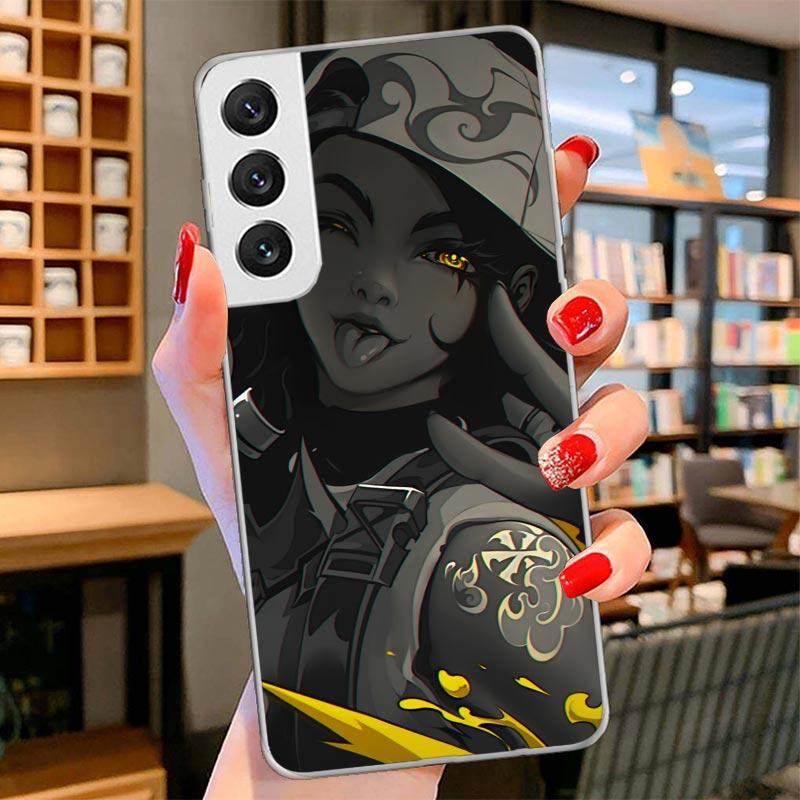 Valorant Game Cool Cover Phone Case For Samsung Galaxy S26 S25 Edge S24 Ultra S23 S22 Plus S21 S20 FE Soft Fundas Shell Galaxy S