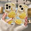 Phone Case: 2D Flat Design Suitable for iPhone 18 17 16 15 14 13 Pro Protective Case, Cheese, Perfect Christmas and Halloween Holiday Gift