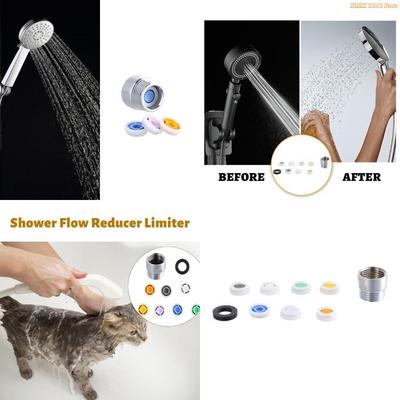 K1AE Easy To Install Shower Head Joint Shower Flows Restrictor Shower Flows Reducer