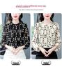 Women's Autumn 2024 Polka Dot Chiffon Blouse: Chic, Age-Reducing, Loose Fit French Top