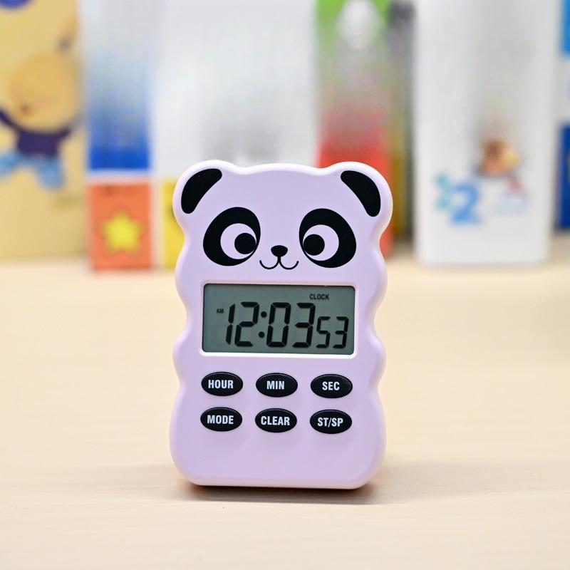 Cartoon Electronic Timer  Learning Positive Countdown Cooking Magnetic Timer Small Alarm Clock