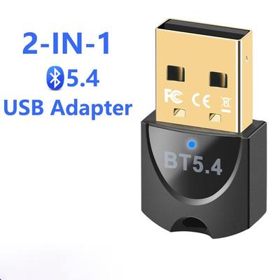 Adattatore USB wireless Bluetooth 5.4 per PC Dongle Adaptador Mouse wireless Tastiera Musica Ricevitore audio Trasmettitore USB
