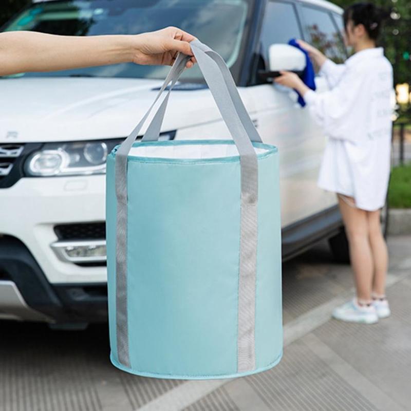 Portable Multifunctional Foot Soak Bag Creative Foldable Outdoor Foot Wash Basin New Travel Folding Basin Bag