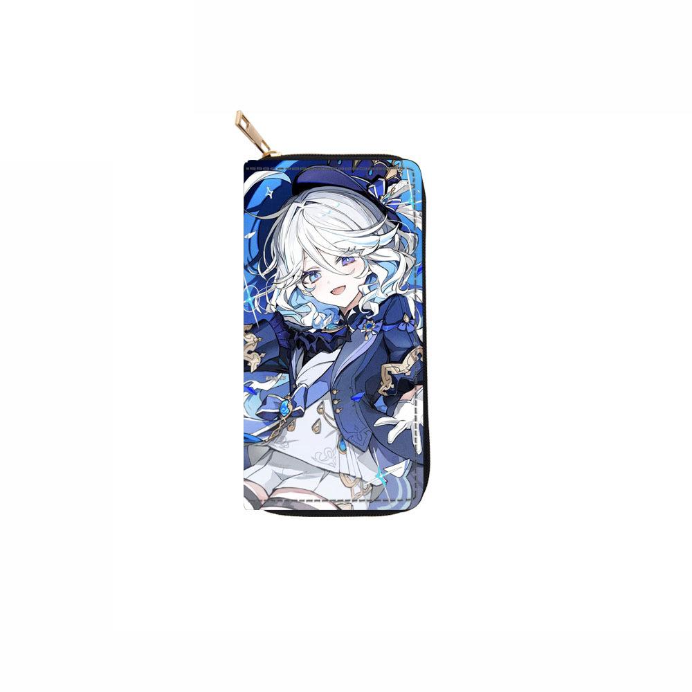 

Peripheral long zipper wallet wallet