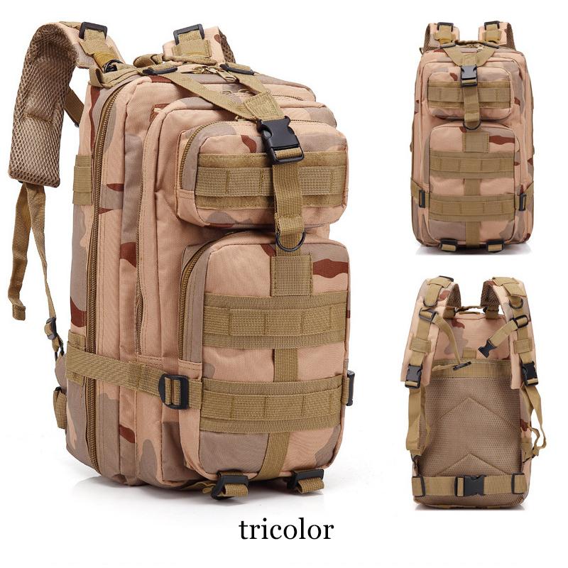 30L Outdoor Tactical Backpack 900D Oxford Waterproof Daypack for Men and Women