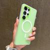 Candy Color for Magsafe Case for Samsung Galaxy S25 S26 Ultra S23 S22 Plus S24 A16 A56 A54 A35 A15 A37 A57 Matte Cover