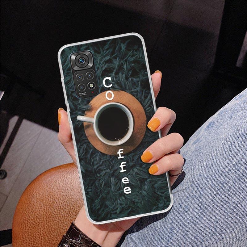 Coffee Wine Cup Phone Case For Xiaomi Redmi Note 15 14 13 12S 12 11 Pro Plus 14S 11S 11E 10 10S 11T 5G Personalized Cover Redmi