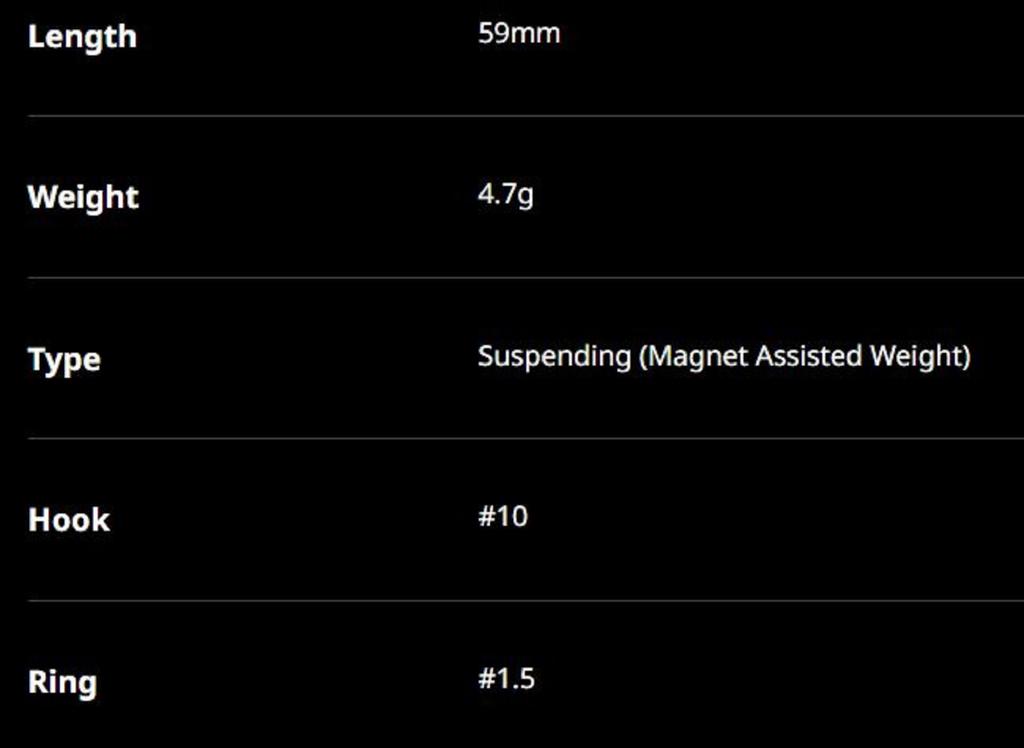 DUO Realis Shad 59 MR Suspend Lure ANA4034 (6550)