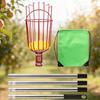 Extendable Telescopic Rod Long Handle Garden Basket Avocados Apples Fruit Picking Garden Harvesting Device for Harvesting