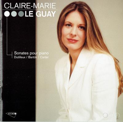CD CLAIRE-MARIE LE GUAY, HENRI DUTILLE - Sonates Pour Piano 4657722 Accord 2000 France Classical Used