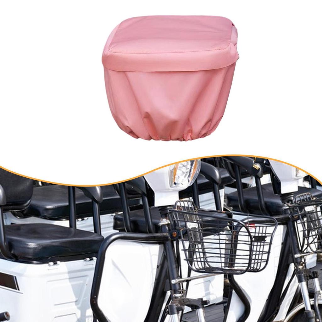 Pokrowiec na koszyk roweru elektrycznego Akcesorium Pyłoszczelny Elastyczny Nylonowy Ochraniacz na Kemping, Miasto, Plażę Zakupy