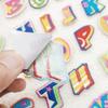 26 Pcs Colorful English Letters Embroidered Patches Creative Self-Adhesive Appliques DIY Craft Decorations