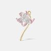 Elegant Water Lily Enamel Brooch - High-End Women's Suit Accessory & Corsage