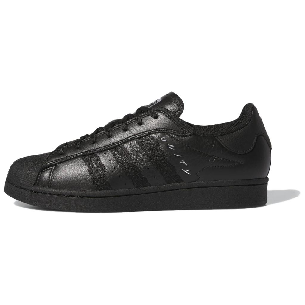 Unity X Adidas Superstar ADV Unity Through Skateboarding Unisex Sneakers Black Core-Black Silver-Metallic ID8723