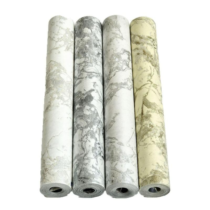 Simple Fine Embossed Self-adhesive Wall Sticker Three-dimensional Concave-convex Texture Roll Wallpaper Store Home Improvement Wall Decoration Sticker