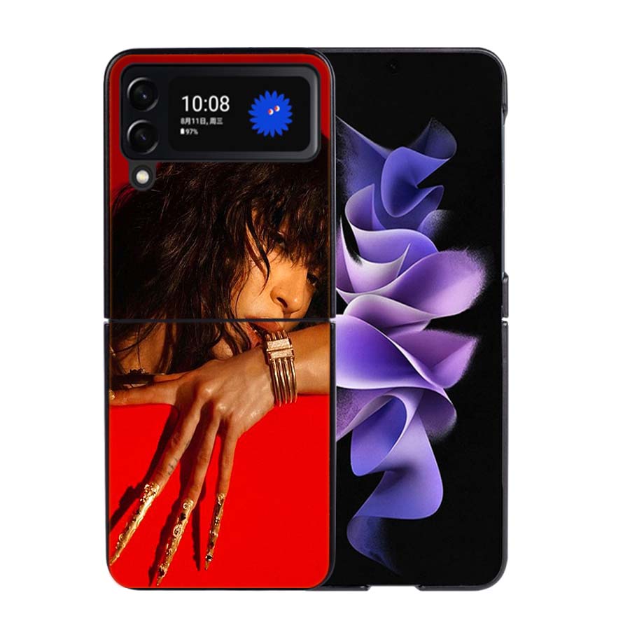 

Чехол для телефона L-Loreen Is It Love для Samsung Z Flip 7 6 5G Galaxy Z Flip4 Z Flip5 Z Flip3 Черный Жесткий ПК Корпус Защитный Чехол Samsung Z Flip 4 5G