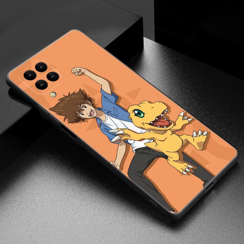 Digital Monster Digimon Case For Samsung A13 A22 A24 A32 A23 A25 A34 A35 A52S A53 A54 A55 A73 5G A12 A14 A15 A31 A33 A50 A51 A72