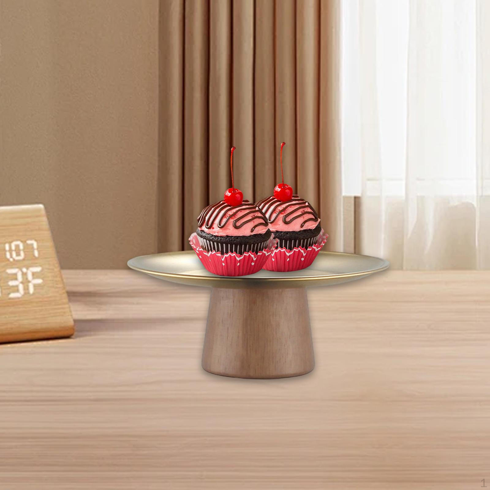 

Подставка для торта, десертная тарелка, высокая ножка, демонстрация фруктов и закусок, мероприятия 17cmx7cm